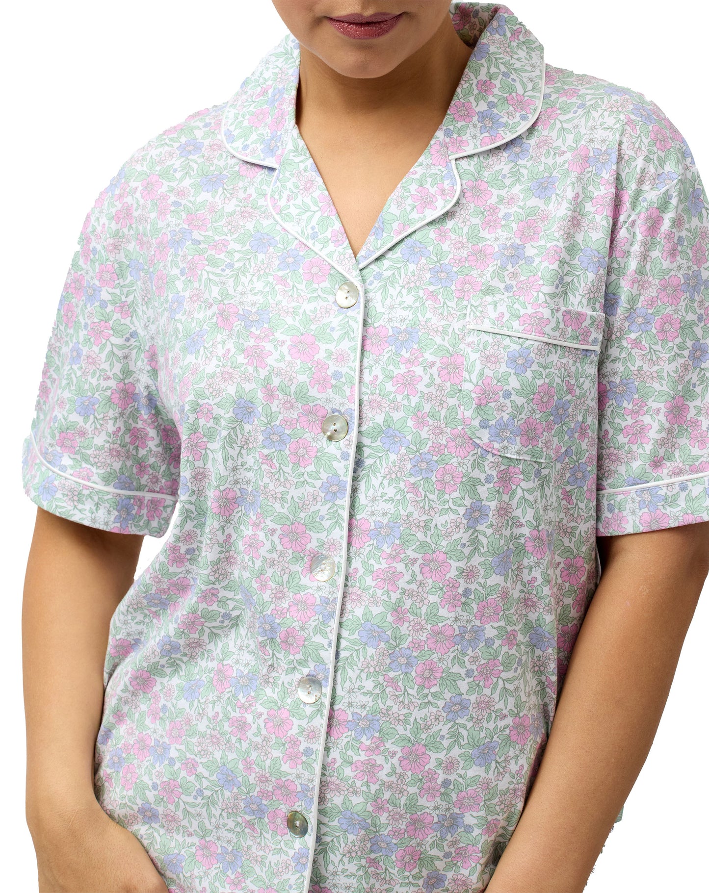 LIBBY PJ SET PINK - SK108L