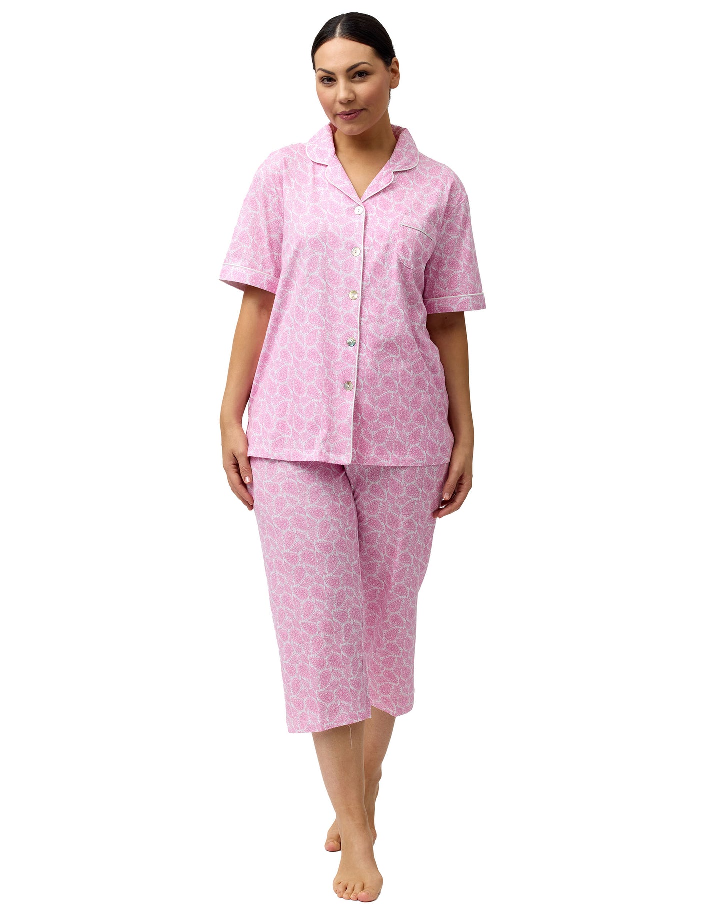 PAISLEY PJ SET PINK - SK108P