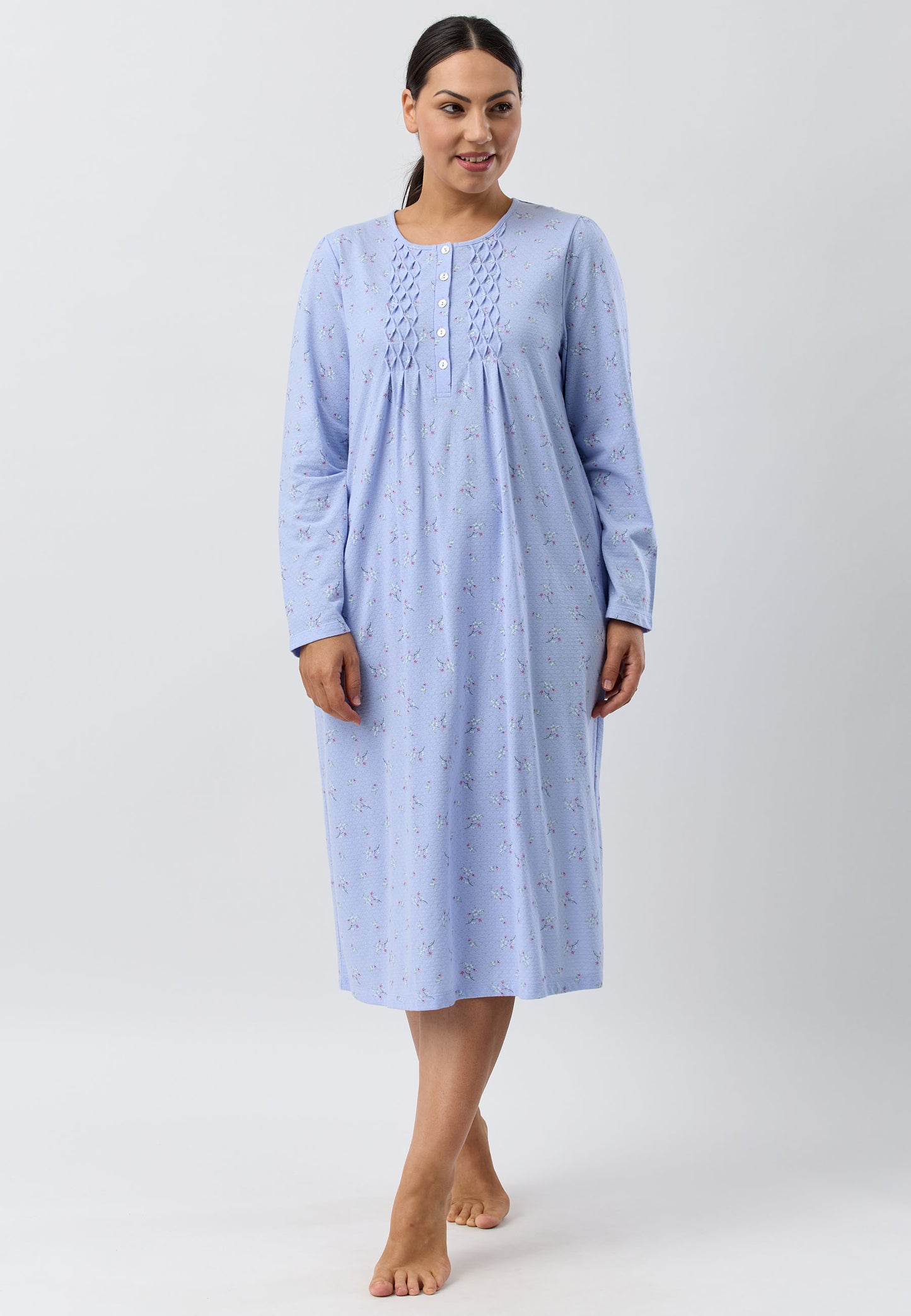 SWEET PEA NIGHTIE LAVENDER - SK244S5