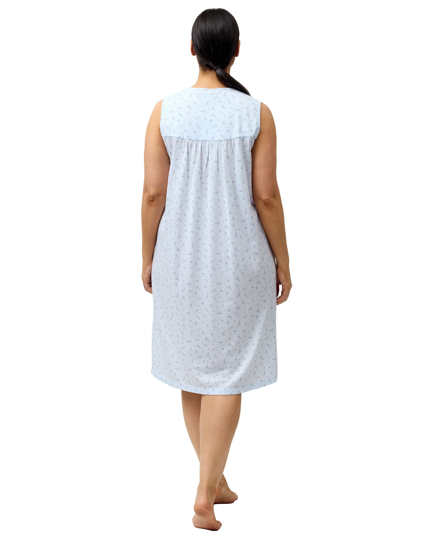 SLEEVELESS TULIP NITE BLUE - SK411T