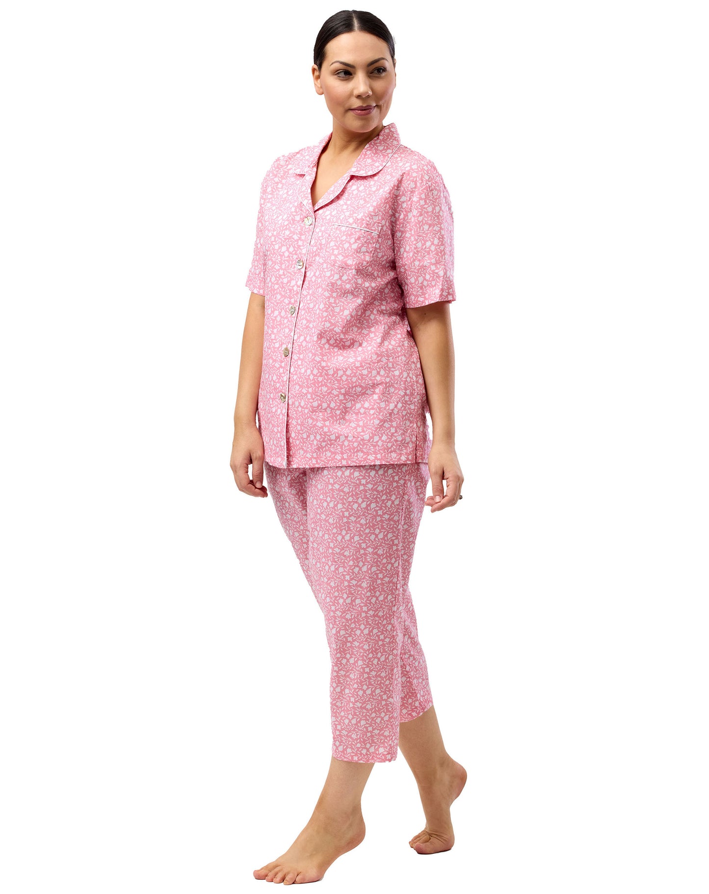 LEAF PJ SET CORAL - SK500L