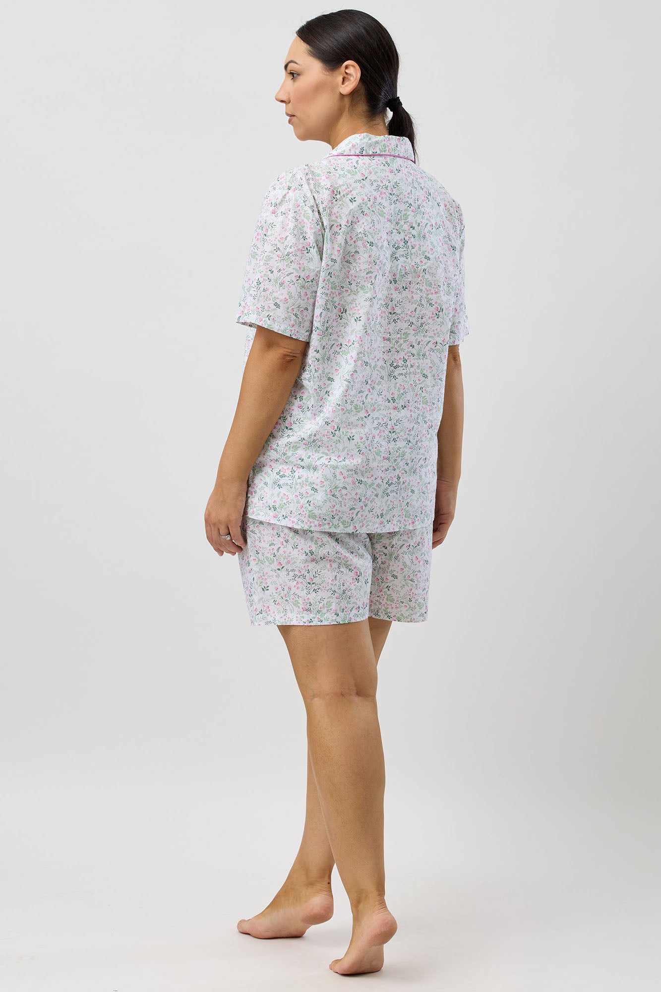 PANSIES SHORT PJ SET PINK - SK506P5