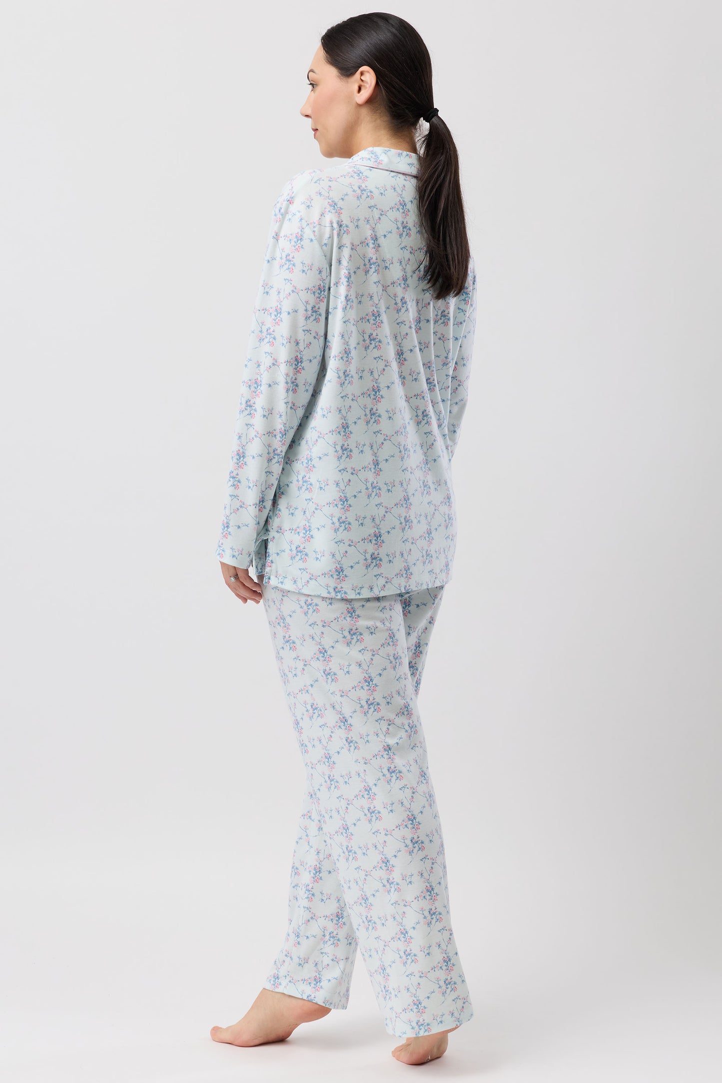 CHERRY BLOSSOM PJ SET MINT - SK515C6