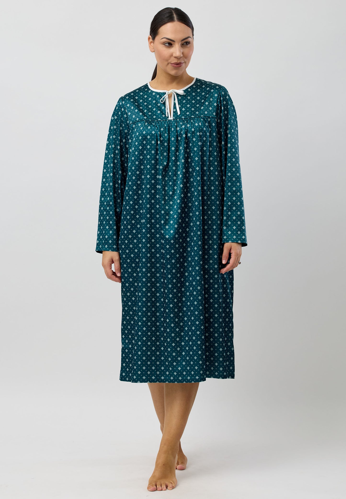 ART DECO NIGHTIE FOREST - SK627A5
