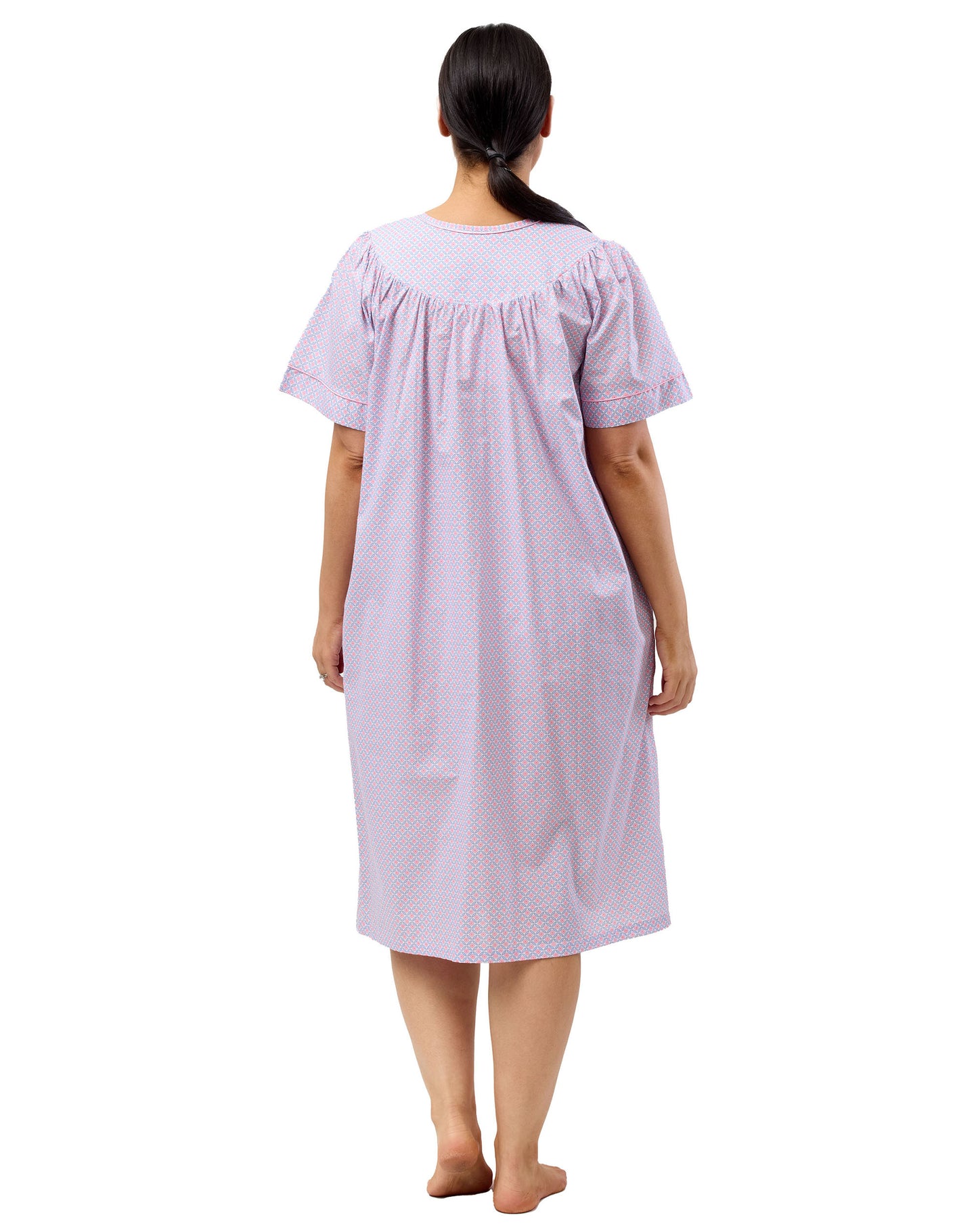 GEO BRUNCH COAT BLUE - SK901G