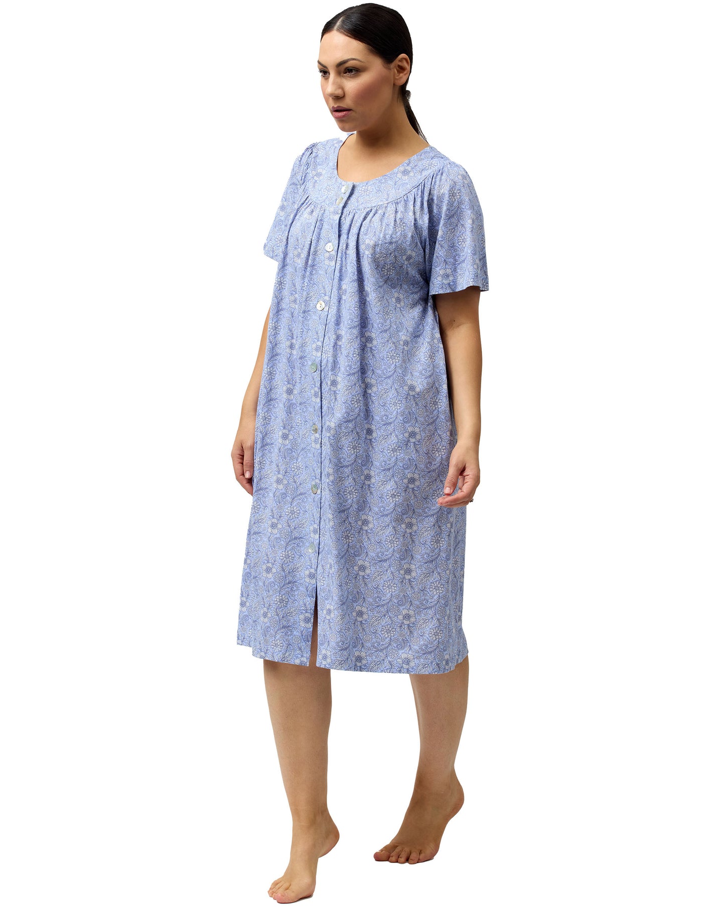 INDI BRUNCH COAT BLUE - SK925I