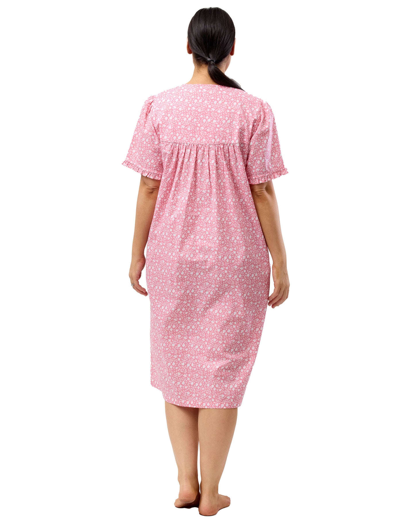 LEAF BRUNCH COAT CORAL - SK926L