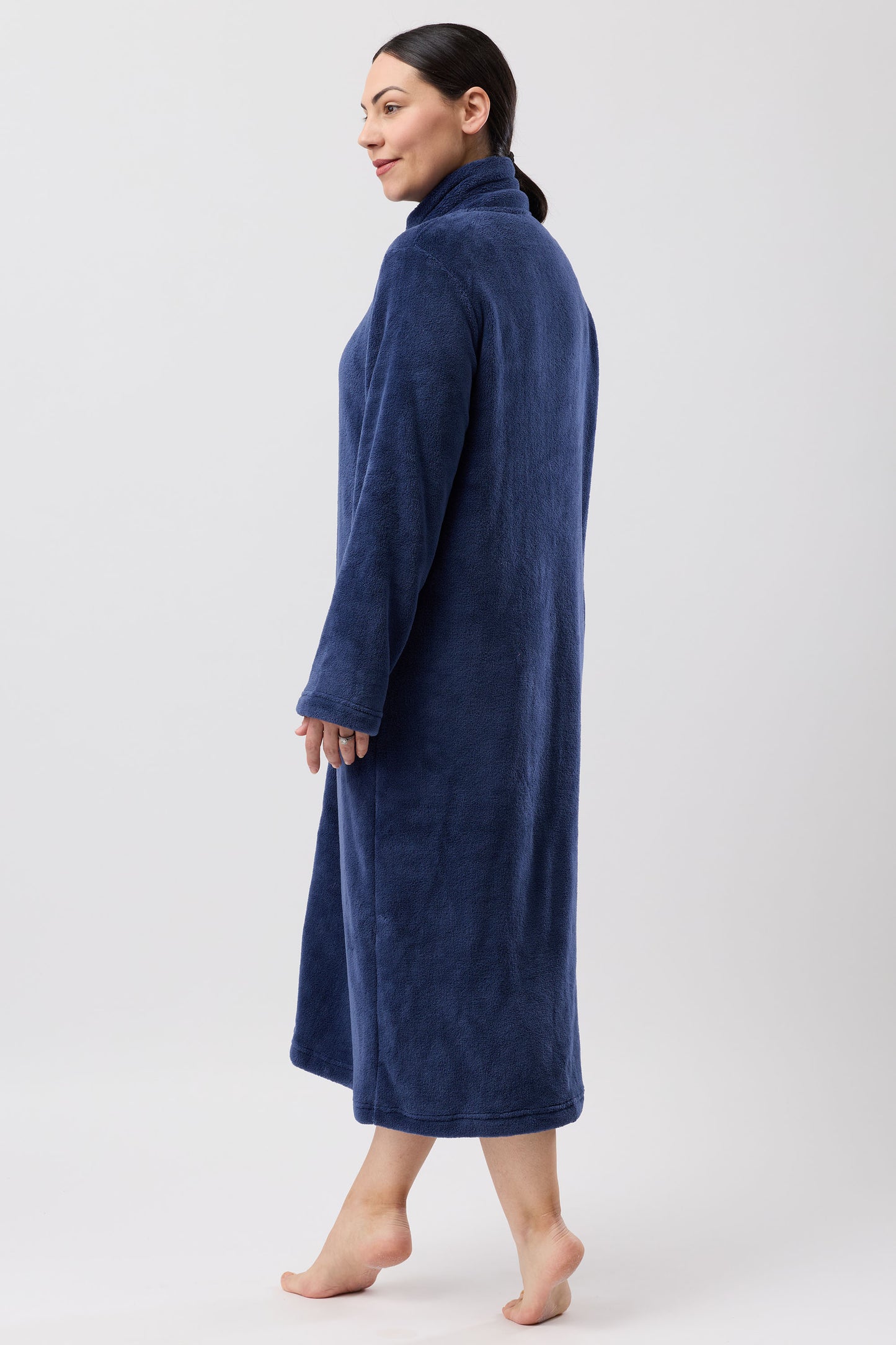 ZIP GOWN - MID 120cm NAVY - SK940