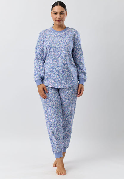 FLOWERETTE SKI PJ SET DENIM - SK102F5