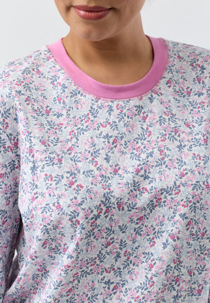 FLOWERETTE SKI PJ SET PINK - SK102F5