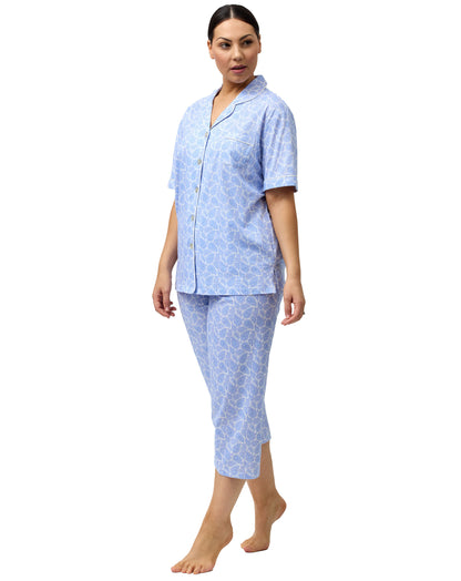 PAISLEY PJ SET BLUE - SK108P
