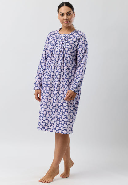 PAISLEY NIGHTIE MARINE - SK203P5