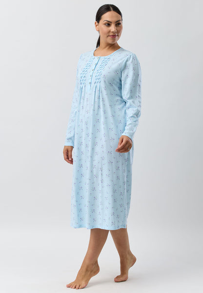 SWEET PEA NIGHTIE AQUA - SK244S5
