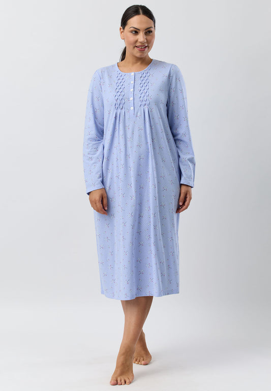 SWEET PEA NIGHTIE LAVENDER - SK244S5