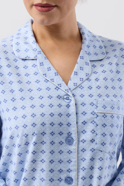 FLEUR DE LYS PJ SET BLUE - SK500F6