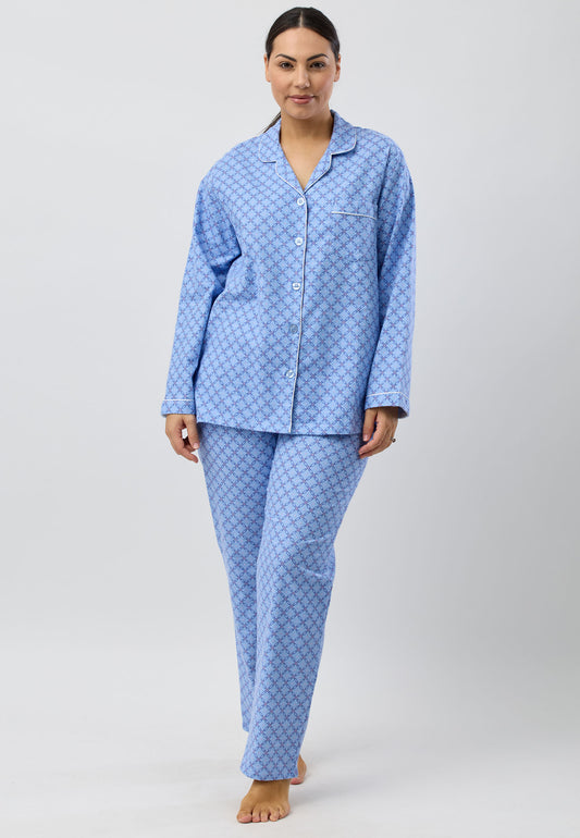 LATTICE REVERE PJ SET BLUE - SK500L5