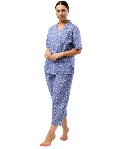 LEAF PJ SET DENIM - SK500L