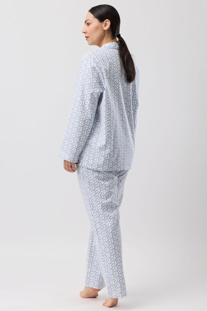 TULIP STRIPE PJ SET BLUE - SK500T6