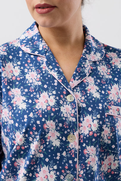 BOUQUET PJ SET NAVY - SK515B6