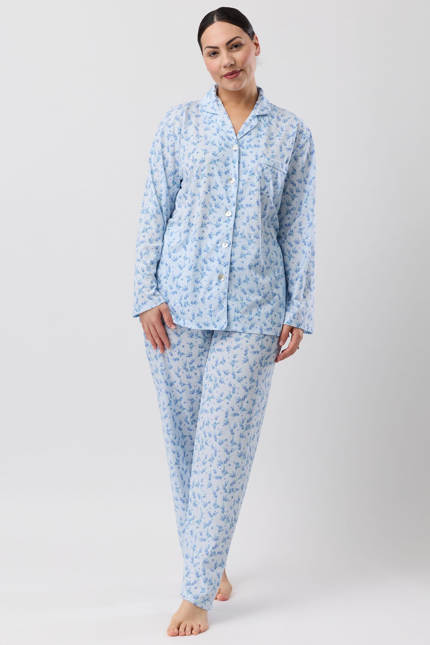 JASMINE PJ SET BLUE - SK515J6