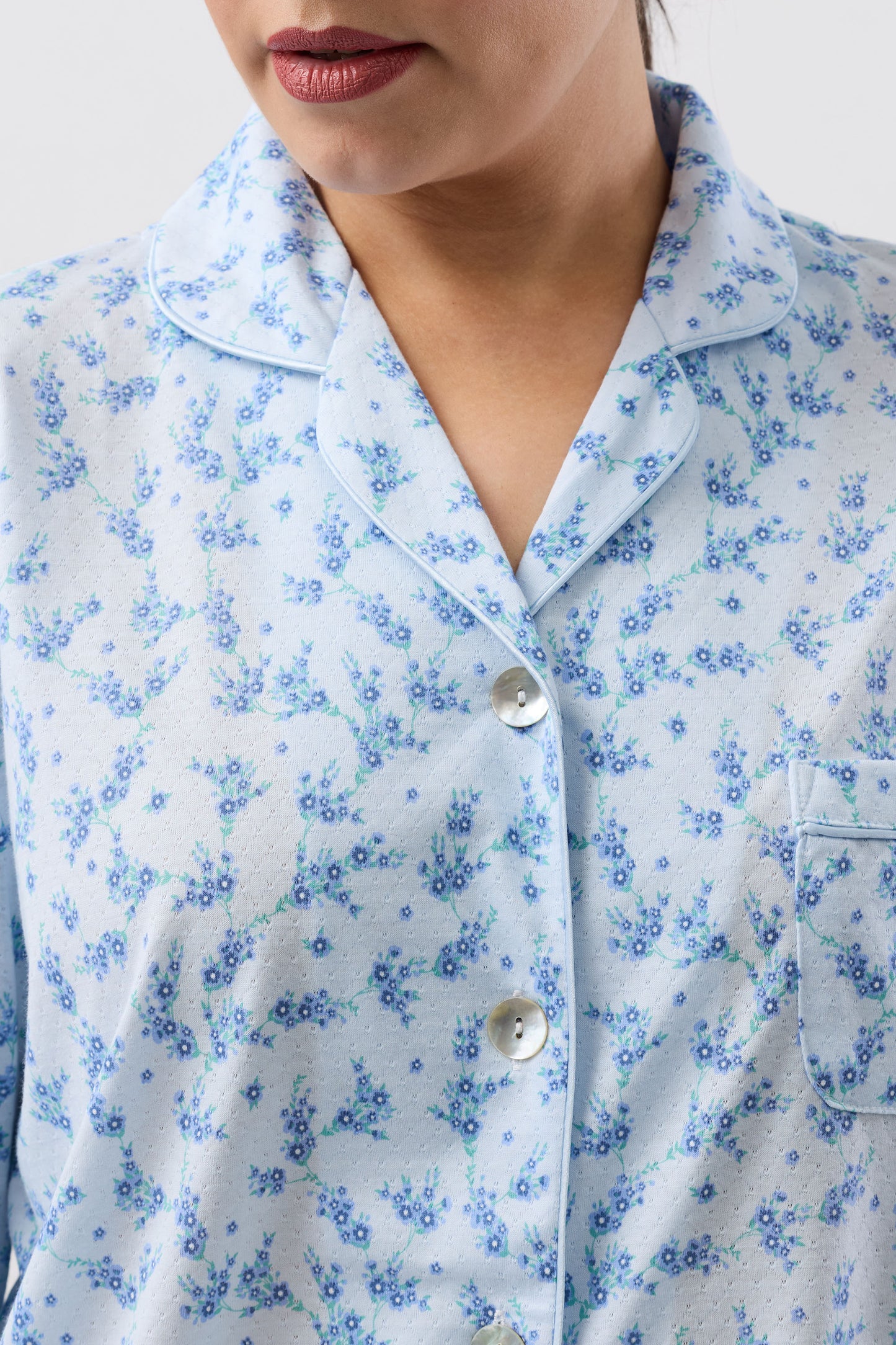 JASMINE PJ SET BLUE - SK515J6