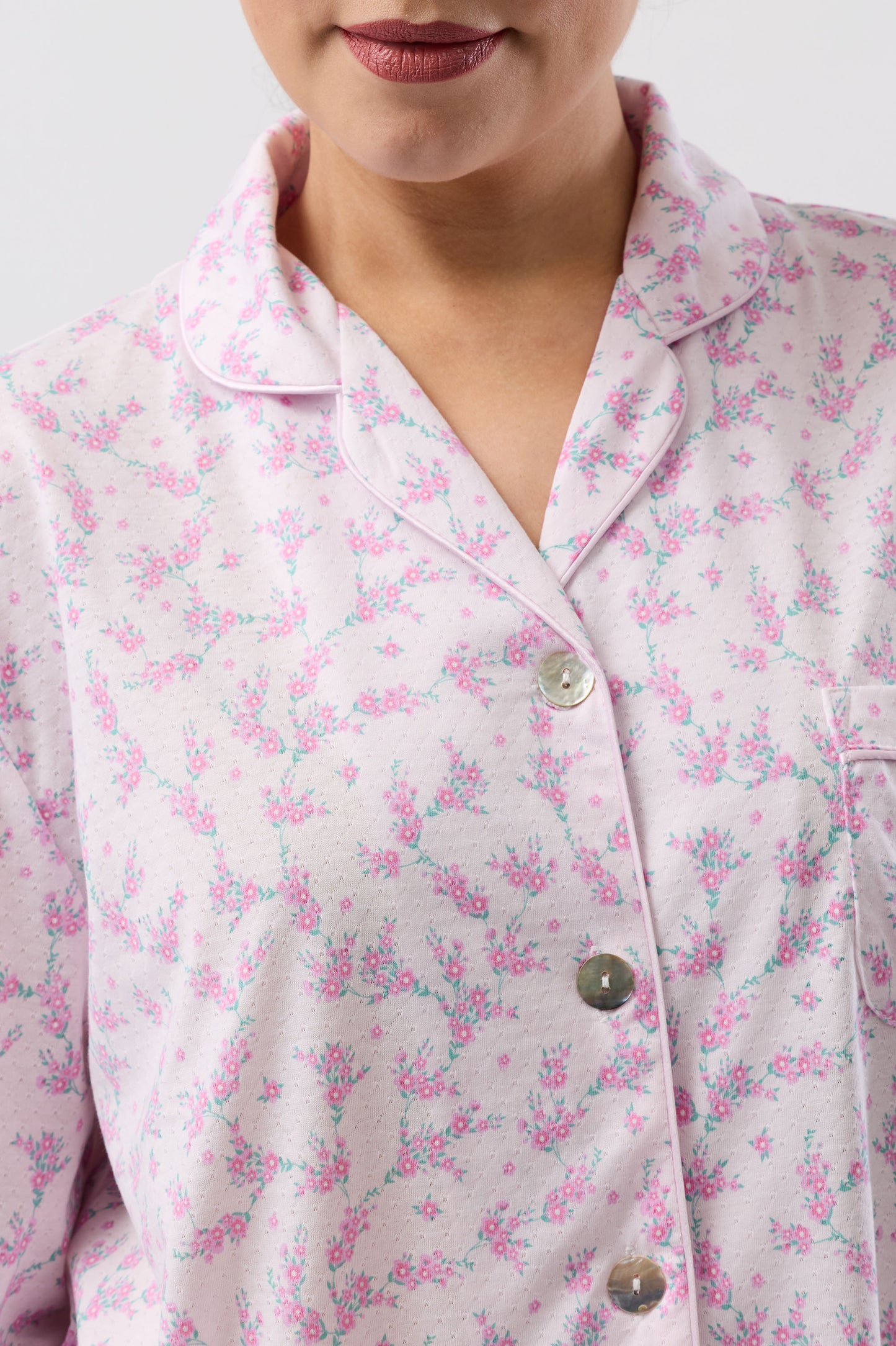 JASMINE PJ SET PINK - SK515J6