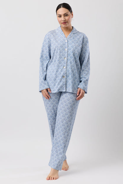 ORIENTAL PJ SET TEAL - SK515O6