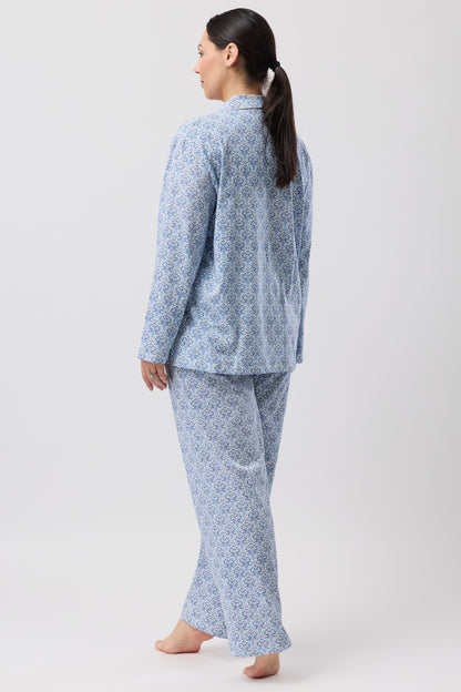 ORIENTAL PJ SET TEAL - SK515O6