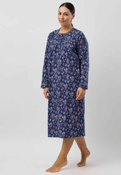 CRAB APPLE NIGHTIE NAVY - SK611C5