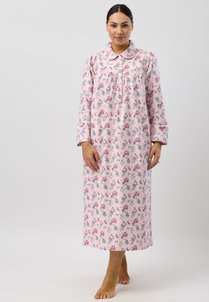 CRAB APPLE COLLAR NIGHTIE PINK - SK612C5