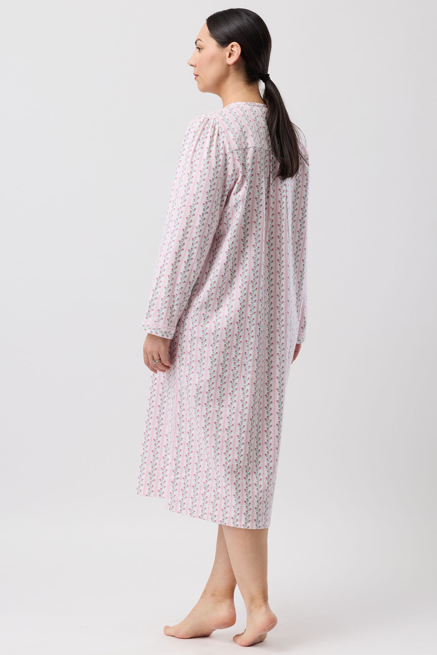 TULIP STRIPE NIGHTIE PINK - SK628T6