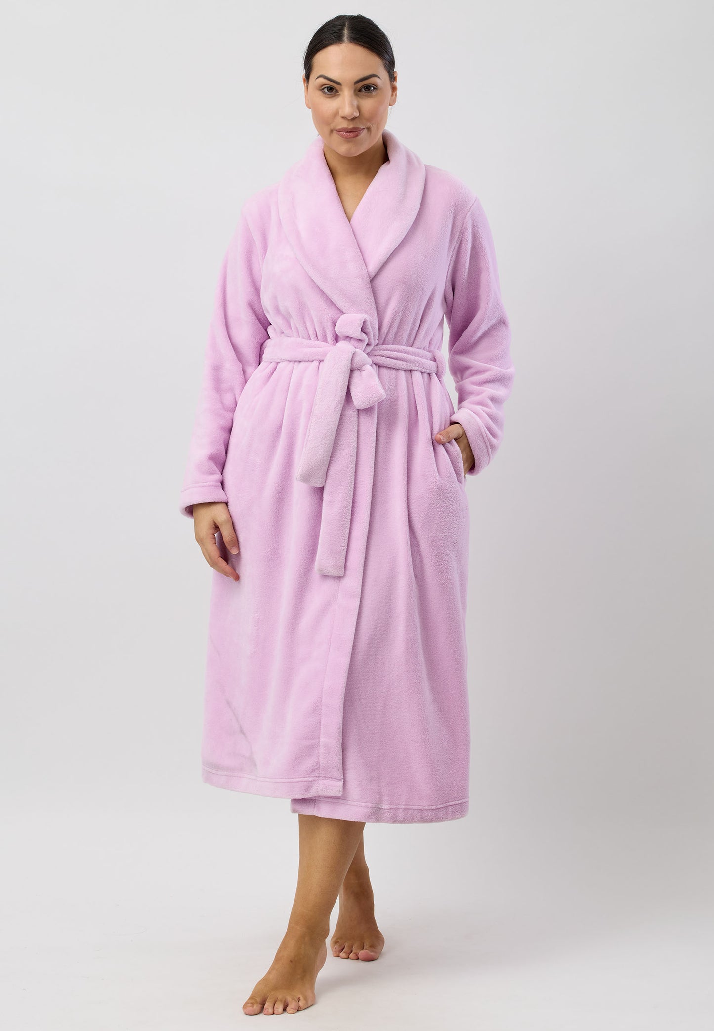 WRAP ROBE  LILAC - SK903