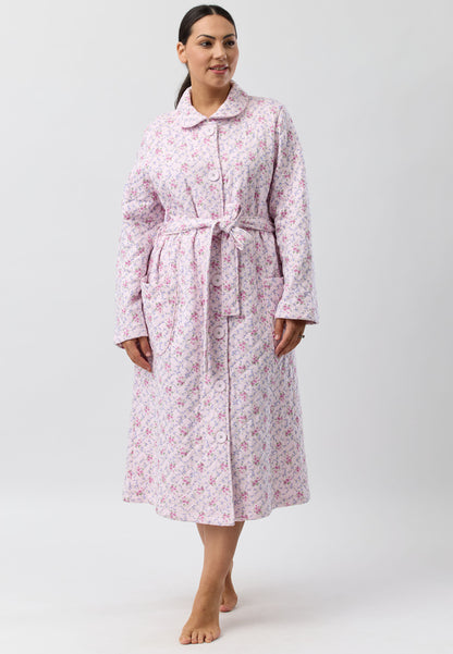 POSY QUILT GOWN  PINK - SK924PO5