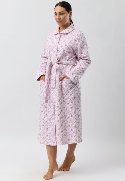 POSY QUILT GOWN  PINK - SK924PO5