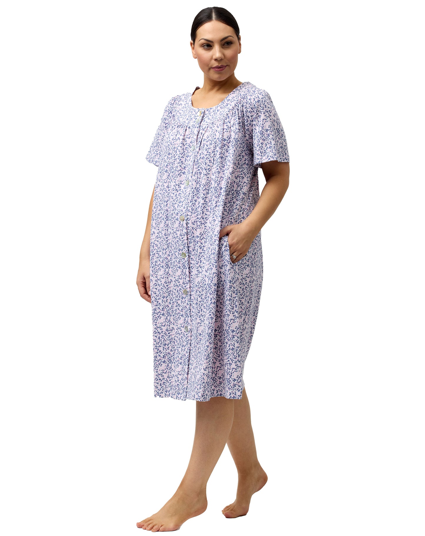 ABSTRACT BRUNCH COAT PINK - SK925A