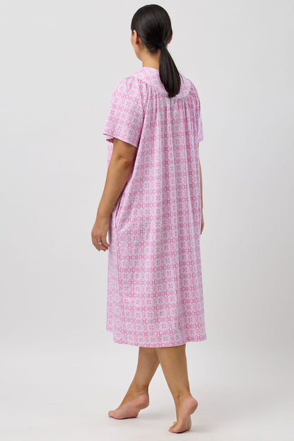 BAROQUE BRUNCH COAT ROSE - SK925B5