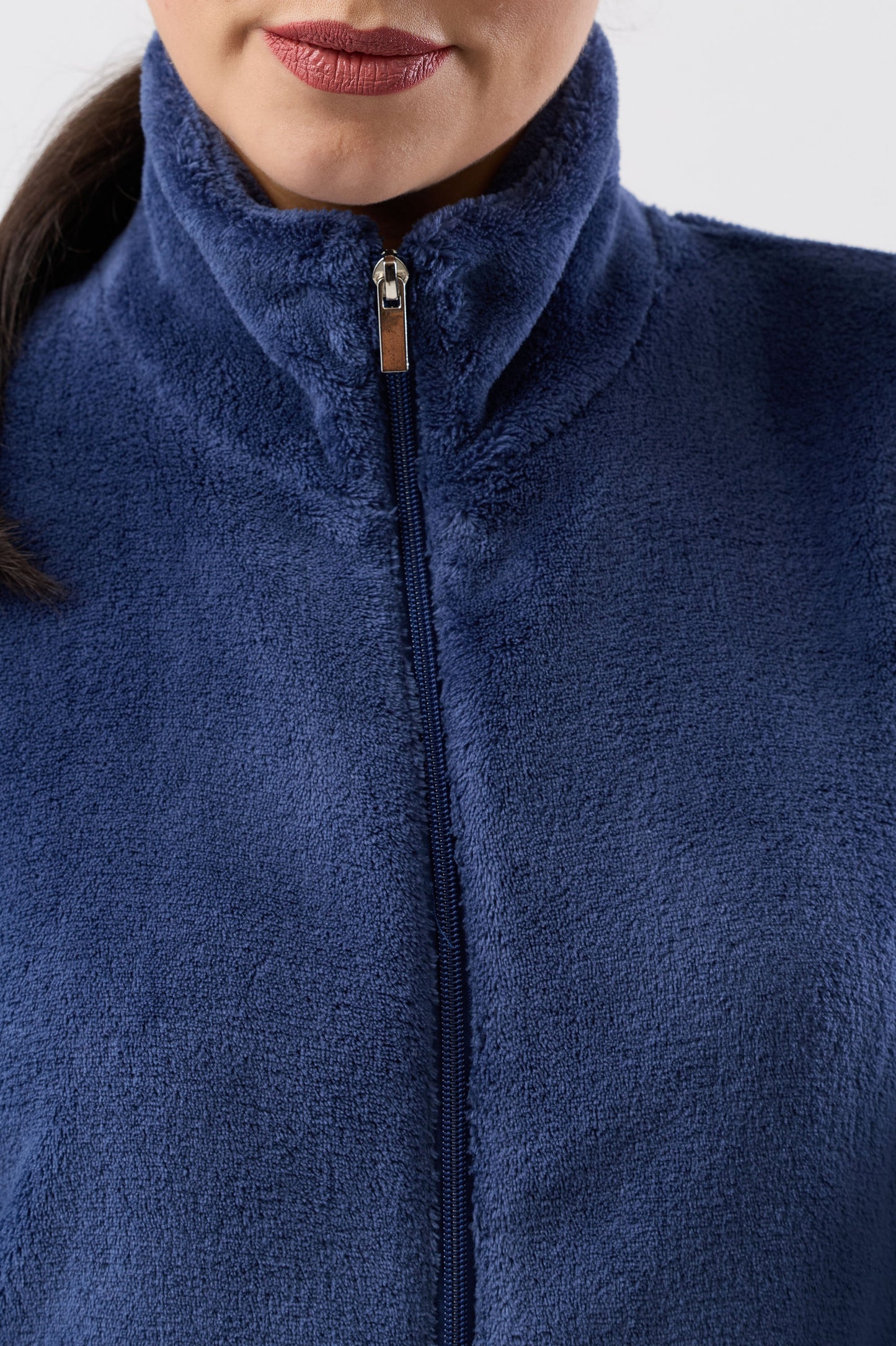 ZIP GOWN - MID 120cm NAVY - SK940