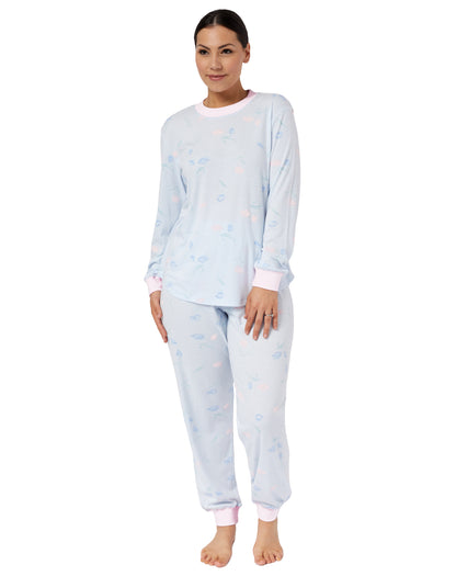 TULIP SKI PJ SET BLUE - SK102TU