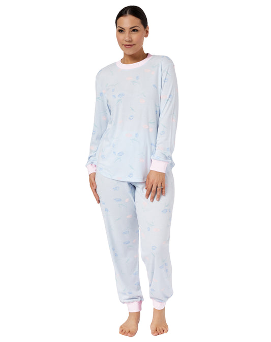 TULIP SKI PJ SET BLUE - SK102TU