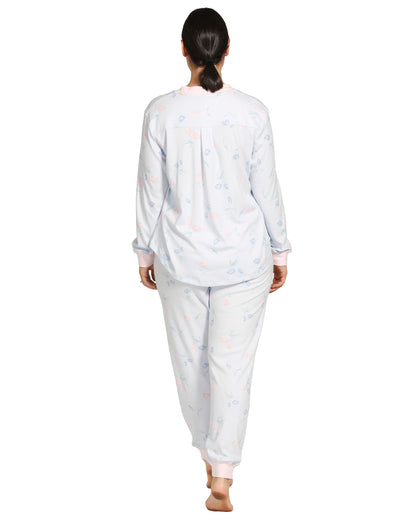 TULIP SKI PJ SET BLUE - SK102TU