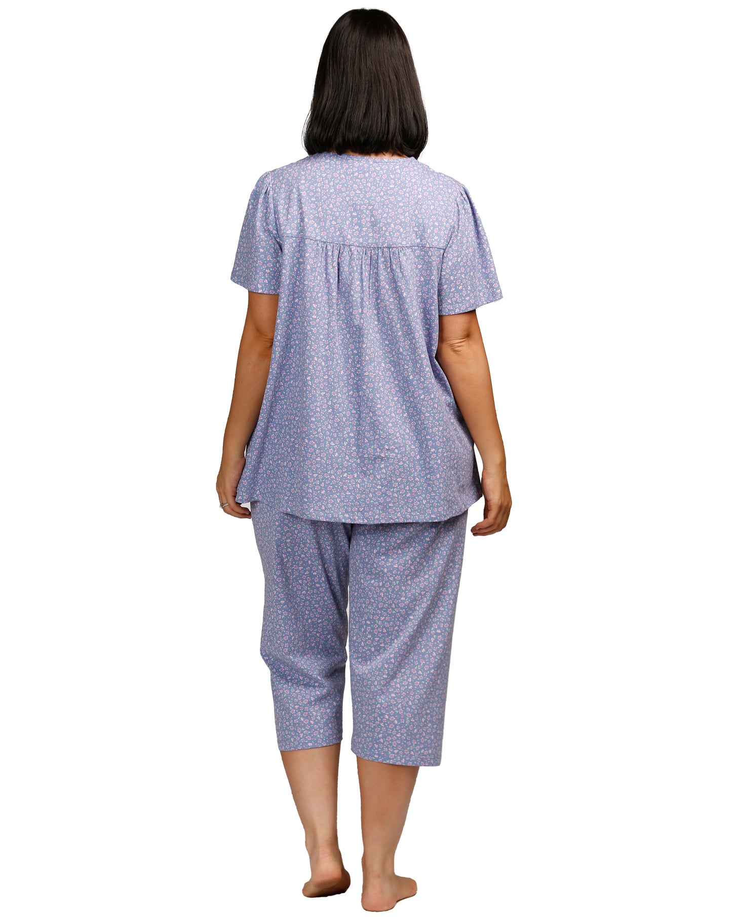 WILDFLOWERS PJ SET BLUE - SK109W