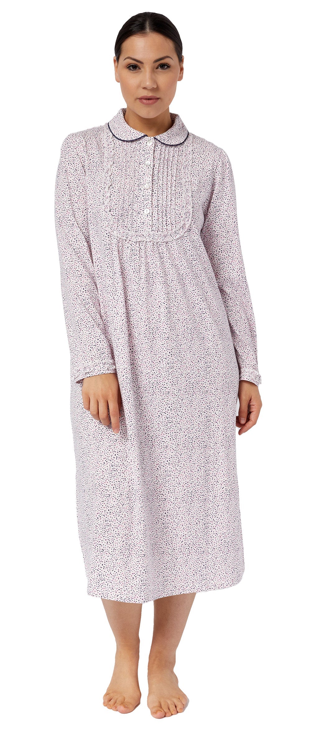 CONFETTI RUFFLE NIGHTIE PINK - SK229C