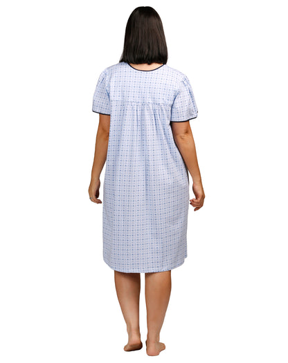 AZTEC NIGHTIE BLUE - SK300A