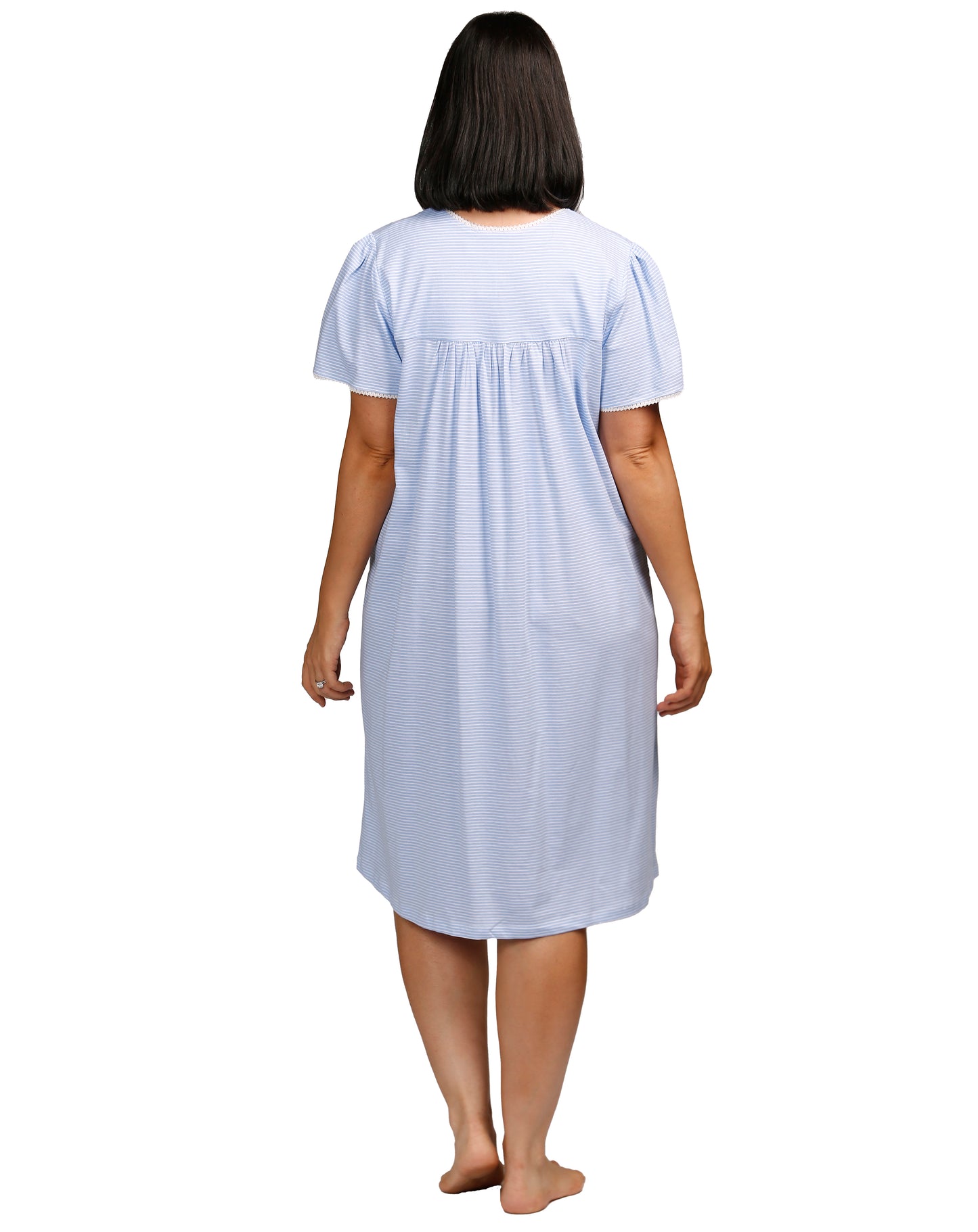 STRIPE NIGHTIE BLUE - SK300S
