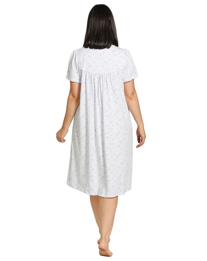 SPRINGS FLOWERS NIGHTIE BLUE - SK304SF