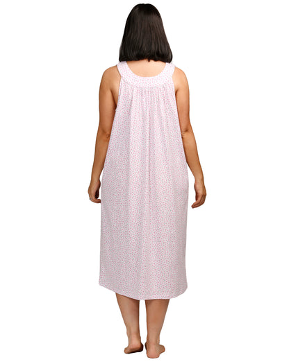 WILDFLOWERS SLEEVELESS NIGHTIE PINK - SK404W