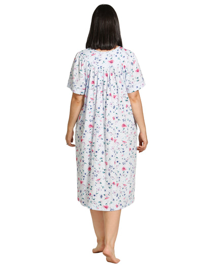 BUTTERFLIES BRUNCH COAT BLUE - SK909B
