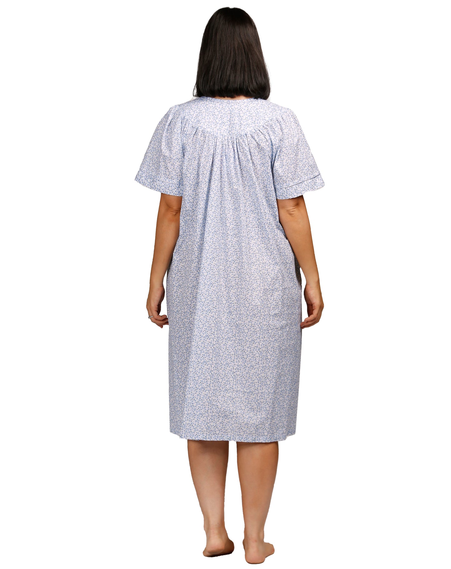 DITSY BRUNCH COAT BLUE - SK913D